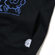 GRAFFITI STYLE PRINT HOODIE WITH NADE ICON