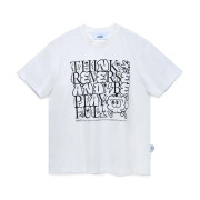 GRAFFITI STYLE PRINT TEE WITH NADE ICON