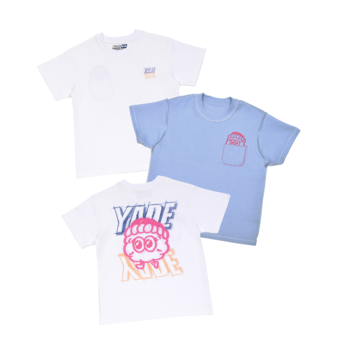 NADE KIDS REVERSIBLE TEE - IN YADE GRAFFITI STYLE