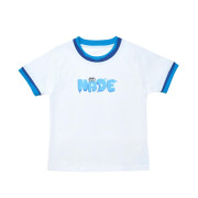 NADE TWO-TONE RIBBED TEE