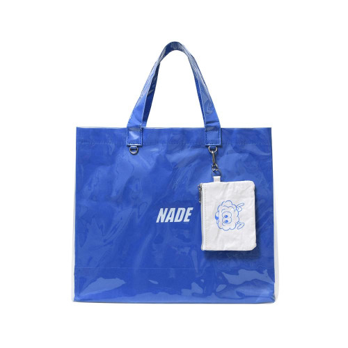 NADE LARGE PVC SHOPPER BAG
