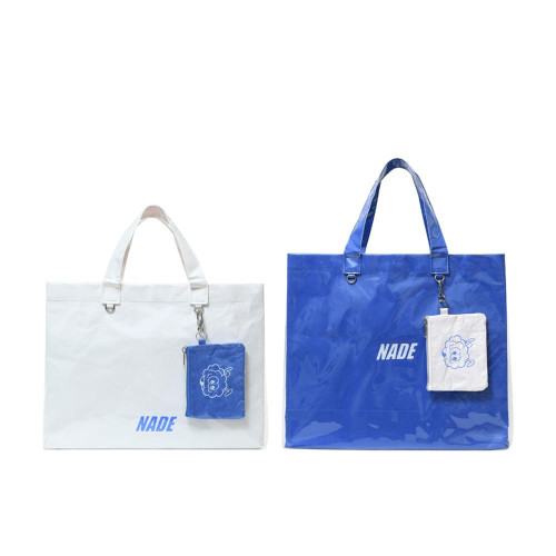 NADE LARGE PVC SHOPPER BAG