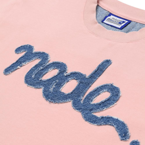 WATCH YOUR BACK WITH NADE DENIM LOGO TEE