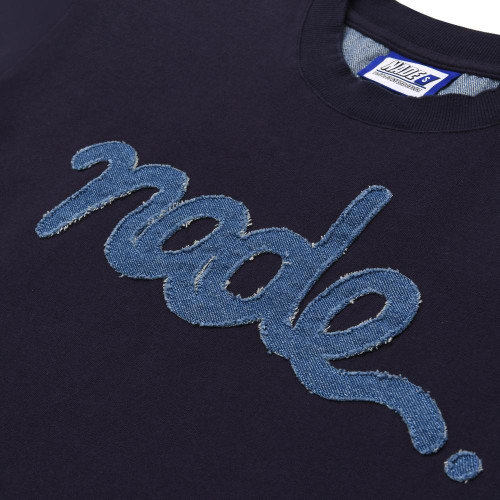 WATCH YOUR BACK WITH NADE DENIM LOGO TEE