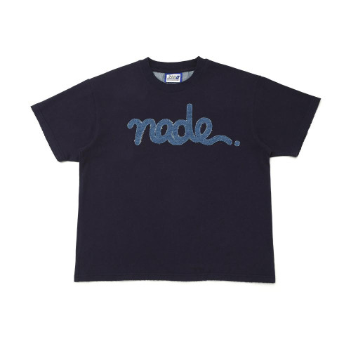 WATCH YOUR BACK WITH NADE DENIM LOGO TEE