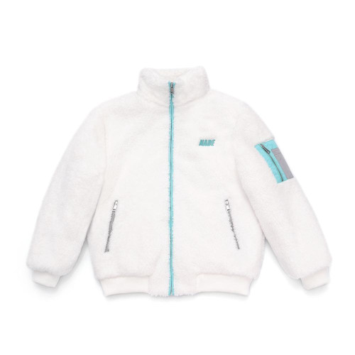 NADE DETACHABLE-HOODED FLEECE