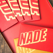 NADE BOLD LOGO RED PACKETS
