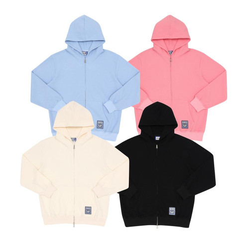 NADE WAFFLE ZIP-UP HOODIE
