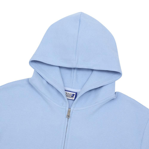 NADE WAFFLE ZIP-UP HOODIE