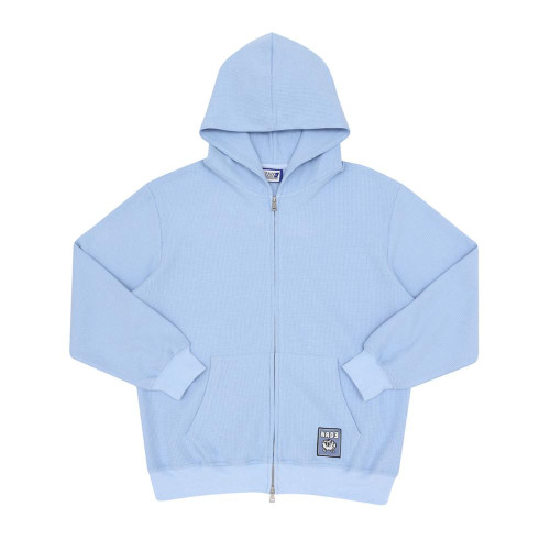 NADE WAFFLE ZIP-UP HOODIE