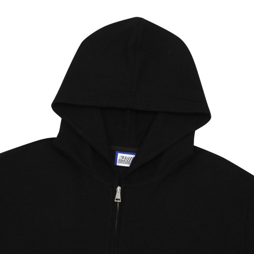NADE WAFFLE ZIP-UP HOODIE