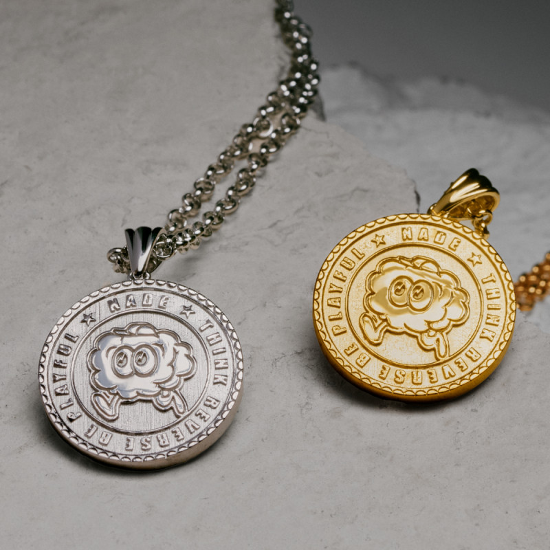NADE COIN LONG NECKLACE 