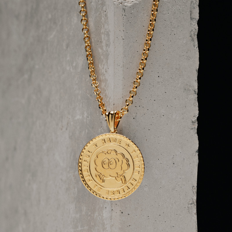 NADE COIN LONG NECKLACE 