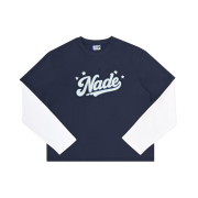 NADE FAUX 2-PIECE LONG SLEEVE TEE