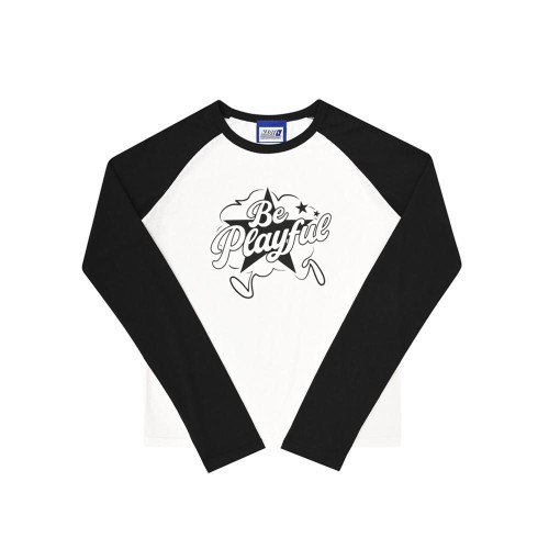 NADE RAGLAN LONG SLEEVE TEE